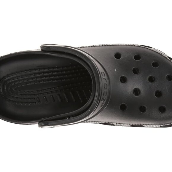 Crocs Classic Clog Shoes Black, Size: 10 Medium, EVA main image 4